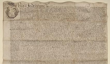 Harvey Trust Deed, conveying to RCP Harvey's estate at Burmarsh, 1656 Harvey Trust Deed, conveying to RCP Harvey's estate at Burmarsh, 1656