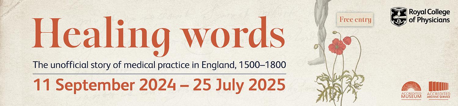 Healing words exhibition web banner Healing words exhibition web banner